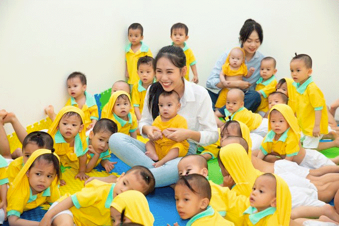 Images from the Mái ấm Chúc Từ Orphanage